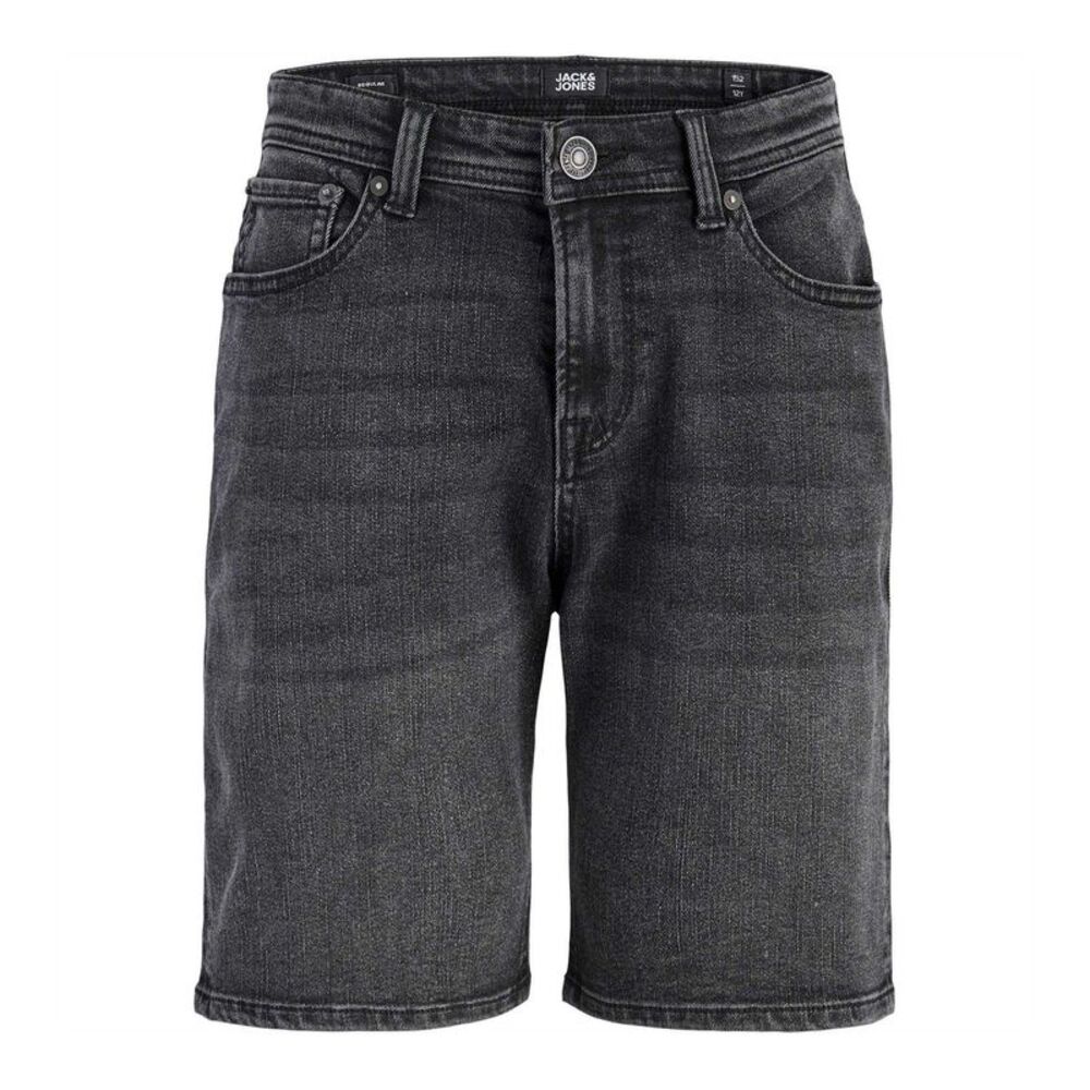 Jack And Jones Boys Denim Shorts / Black Denim